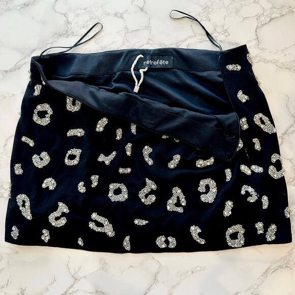 ONE OF A KIND SAMPLE Retrofête KENDALL Mini Skirt SZ L $698 NWOT - Picture 13 of 13